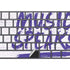 When Words Fail Music Speaks Magic Keyboard with Numeric Keypad Skin
