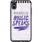 When Words Fail Music Speaks Otterbox Symmetry iPhone Skin