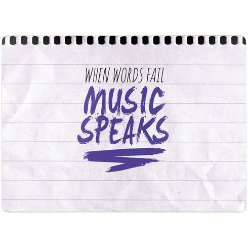 When Words Fail Music Speaks Surface Laptop 4 15in Skin