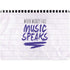 When Words Fail Music Speaks Surface Laptop 4 15in Skin