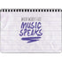 When Words Fail Music Speaks Surface Pro 8 Skin