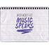 When Words Fail Music Speaks Surface Pro 9 Skin