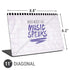 When Words Fail Music Speaks Universal Laptop 11in (8.8 x 6.2in) Skin