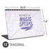 When Words Fail Music Speaks Universal Laptop 13in (10.6 x 7.6in) Skin