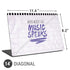 When Words Fail Music Speaks Universal Laptop 14in (11.4 x 8.2in) Skin