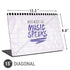 When Words Fail Music Speaks Universal Laptop 15in (12.2 x 8.8in) Skin