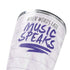 When Words Fail Music Speaks Yeti 20oz Tumbler Skin