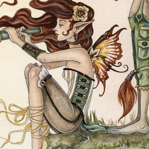 Amy Brown Where The Wind Takes You Nintendo 2DS XL (2017) Skin