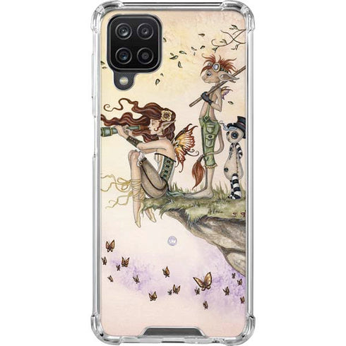 Amy Brown Where The Wind Takes You Galaxy A12 Clear Case