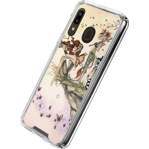 Amy Brown Where The Wind Takes You Galaxy A30 Clear Case