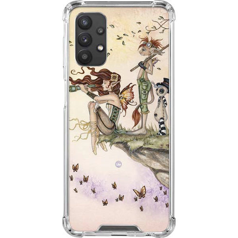 Amy Brown Where The Wind Takes You Galaxy A32 5G Clear Case