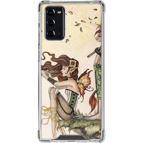 Amy Brown Where The Wind Takes You Galaxy Note20 5G Clear Case