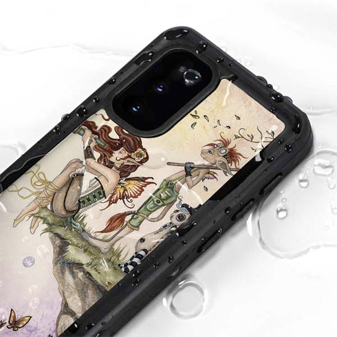 Amy Brown Where The Wind Takes You Galaxy S20 Waterproof Case