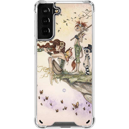 Amy Brown Where The Wind Takes You Galaxy S21 Plus 5G Clear Case