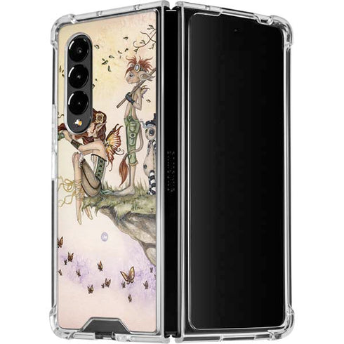 Amy Brown Where The Wind Takes You Galaxy Z Fold4 5G Clear Case