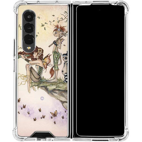 Amy Brown Where The Wind Takes You Galaxy Z Fold4 5G Clear Case