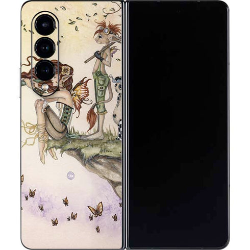 Amy Brown Where The Wind Takes You Galaxy Z Fold4 5G Skin