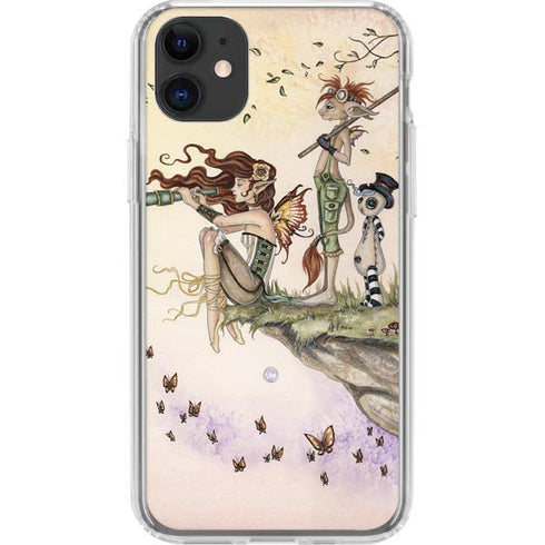 Where The Wind Takes You by Amy Brown iPhone 11 Clear Case
