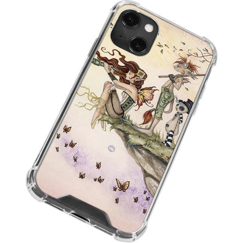 Amy Brown Where The Wind Takes You iPhone 14 Plus Clear Case