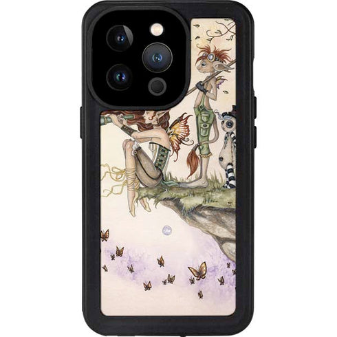 Amy Brown Where The Wind Takes You iPhone 14 Pro Waterproof Case