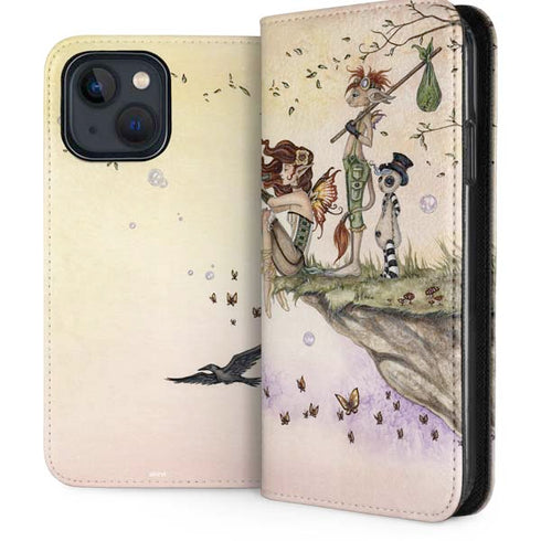 Where The Wind Takes You by Amy Brown iPhone 15 Plus Folio Case