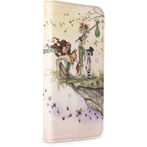 Where The Wind Takes You by Amy Brown iPhone 15 Plus Folio Case
