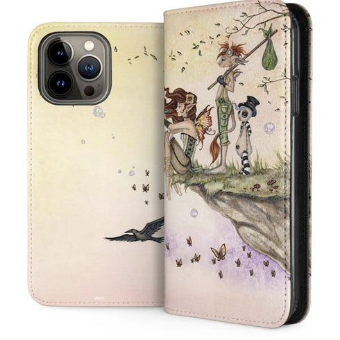 Where The Wind Takes You by Amy Brown iPhone 15 Pro Max Folio Case