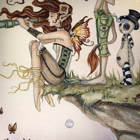 Amy Brown Where The Wind Takes You iPhone X Skin