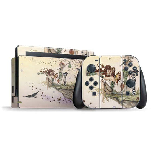 Amy Brown Where The Wind Takes You Nintendo Switch Bundle Skin