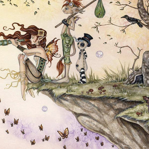 Amy Brown Where The Wind Takes You PS4 Console Skin