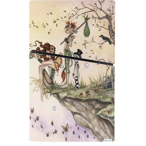 Where The Wind Takes You by Amy Brown PS5 Slim Digital Edition Bundle Skin