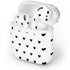 White and Black Hearts Apple AirPods 2 Skin