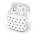 White and Black Hearts Apple AirPods Skin