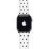 White and Black Hearts Apple Watch Band 42-44mm