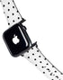 White and Black Hearts Apple Watch Band 42-44mm