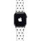 White and Black Hearts Apple Watch Band 38-40mm
