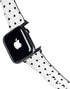 White and Black Hearts Apple Watch Band 38-40mm
