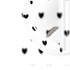 White and Black Hearts Bose Noise Cancelling Headphones 700 Skin