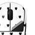 White and Black Hearts G Pro Wireless Gaming Mouse Skin