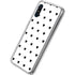 White and Black Hearts Galaxy A10e Clear Case