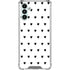 White and Black Hearts Galaxy A13 5G Clear Case