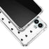 White and Black Hearts Galaxy A13 5G Clear Case