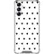White and Black Hearts Galaxy A14 5G Clear Case
