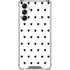 White and Black Hearts Galaxy A14 5G Clear Case