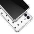 White and Black Hearts Galaxy A14 5G Clear Case