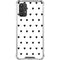 White and Black Hearts Galaxy A32 5G Clear Case