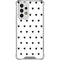 White and Black Hearts Galaxy A33 5G Clear Case