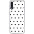 White and Black Hearts Galaxy A50 Clear Case