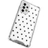 White and Black Hearts Galaxy A53 5G Clear Case