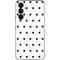 White and Black Hearts Galaxy A54 5G Skin